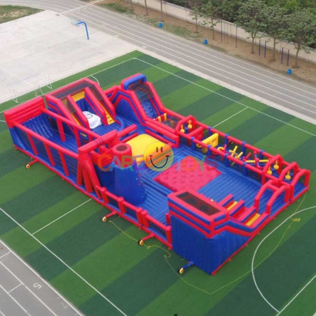30x15m custom inflatable bounce park