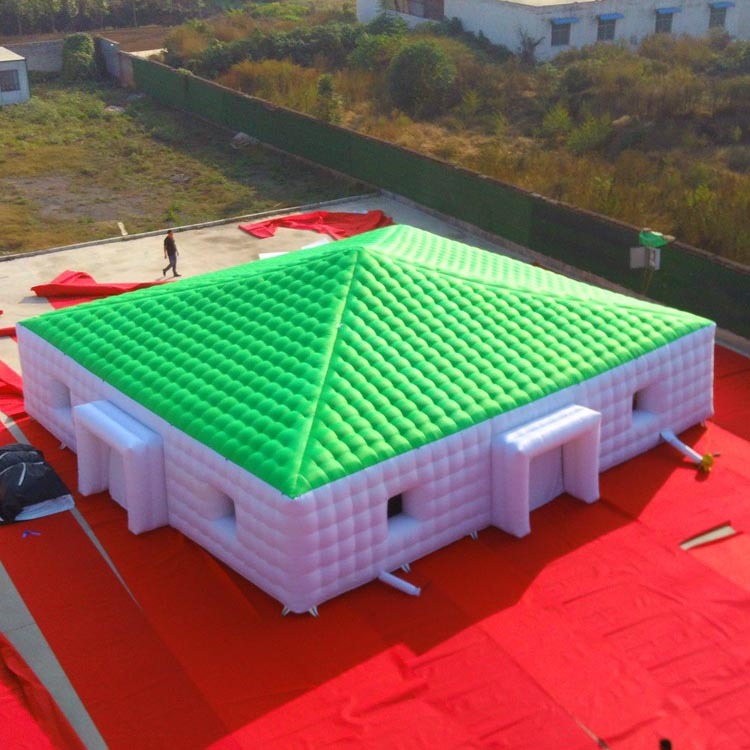 13m cube inflatable event tent