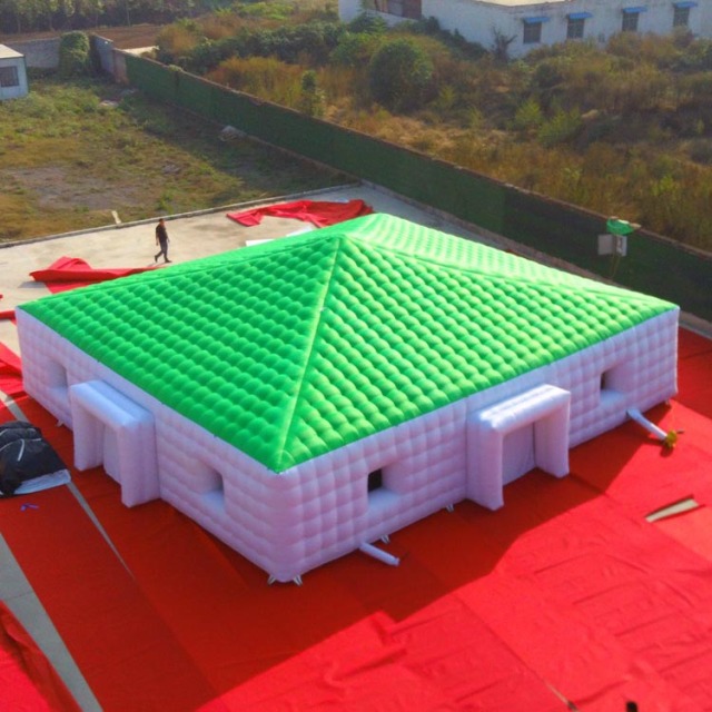 13m cube inflatable event tent