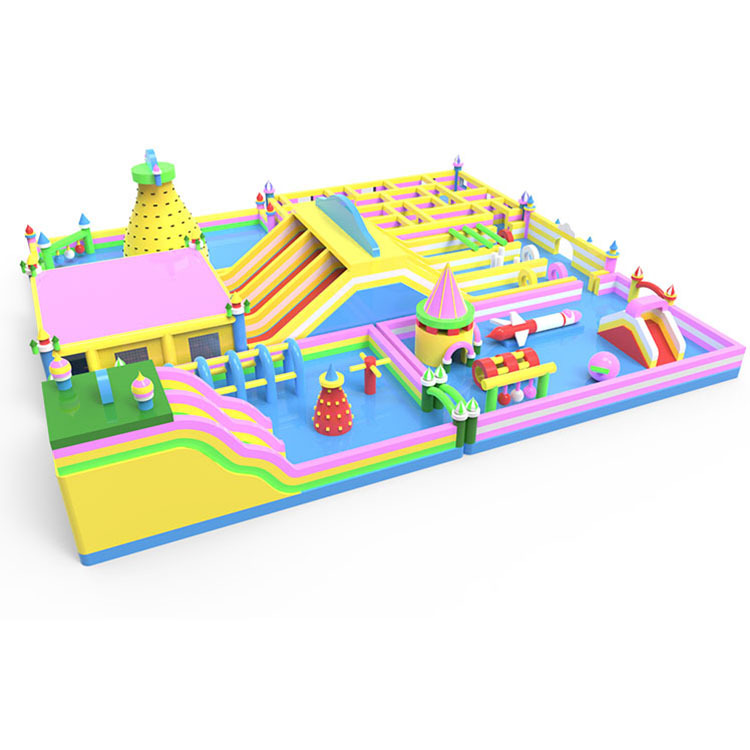 20*18m inflatable play game park