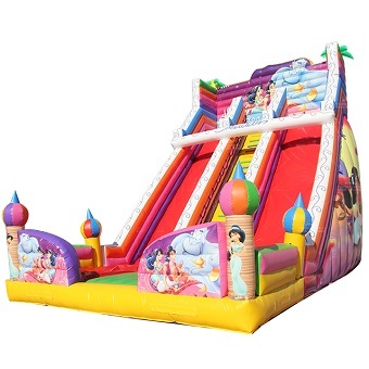 disney princess castle inflatable slide