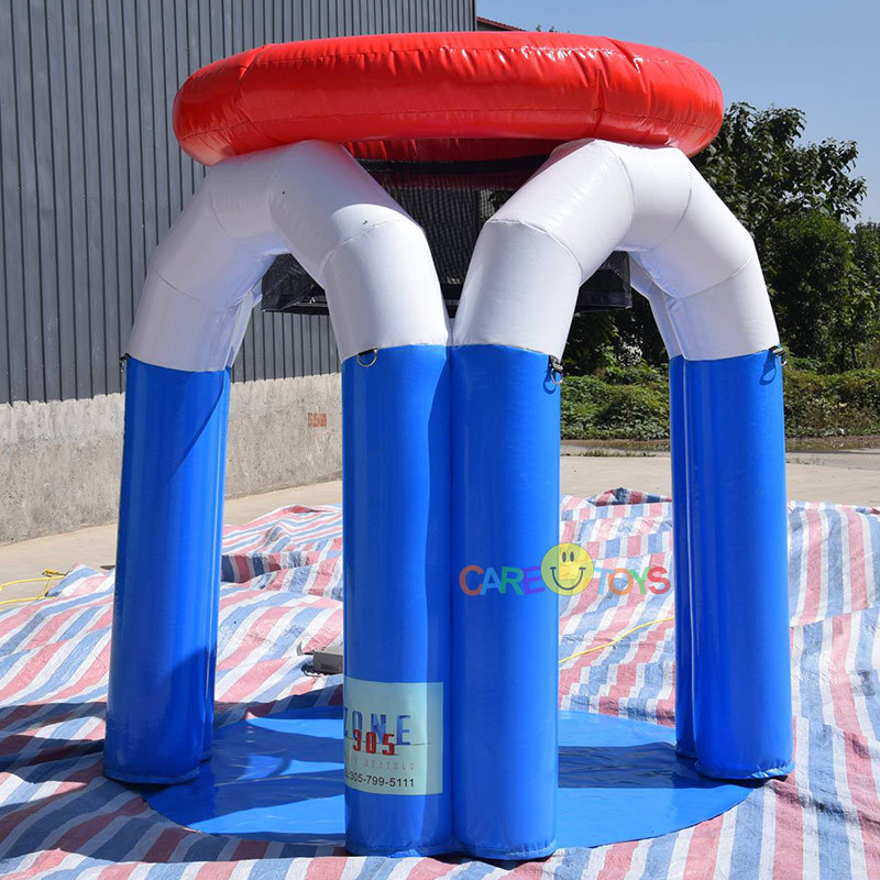 Giant 8ft Tall Inflatable basketball hoop