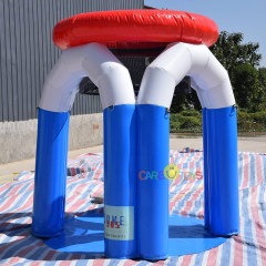Giant 8ft Tall Inflatable basketball hoop