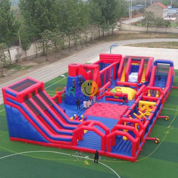 30x15m custom inflatable bounce park