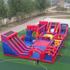 30x15m custom inflatable bounce park