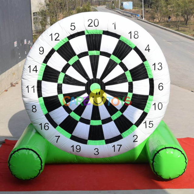 5m tall inflatable soccer dartboard