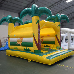 Jungle zoo bouncy castle