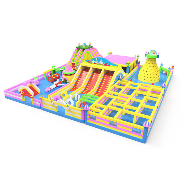 20*18m inflatable play game park