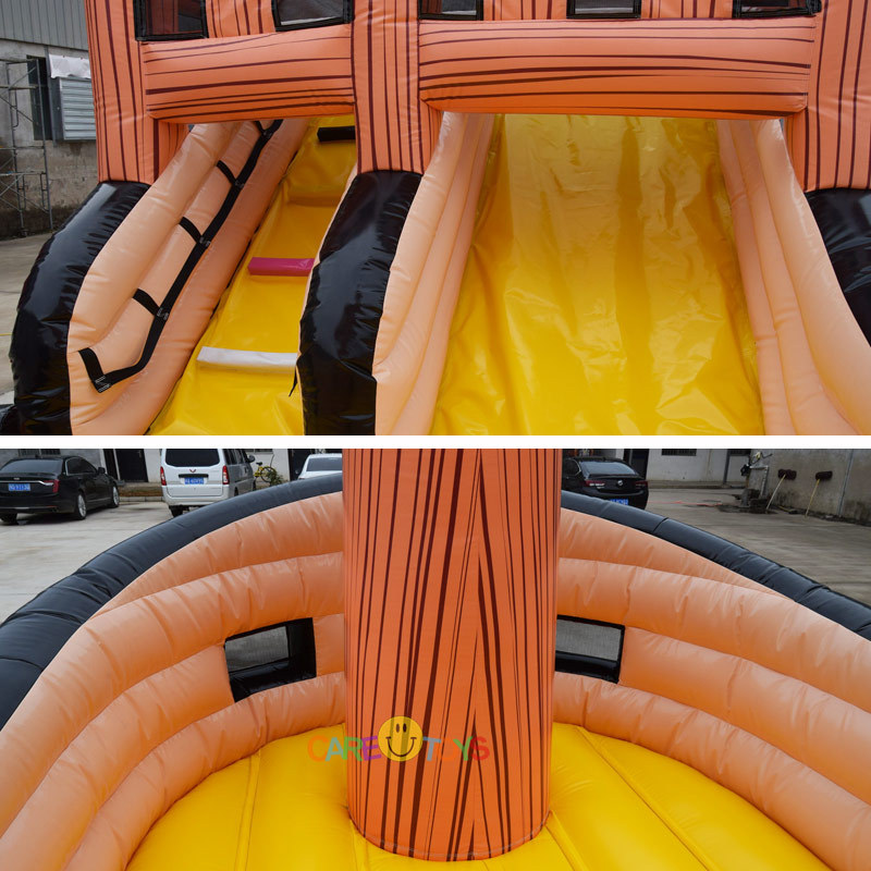 Giant Inflatable Pirate Ship slide