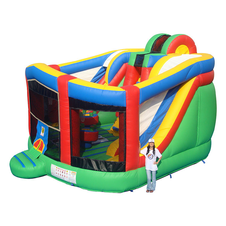 Round Inflatable playground slide