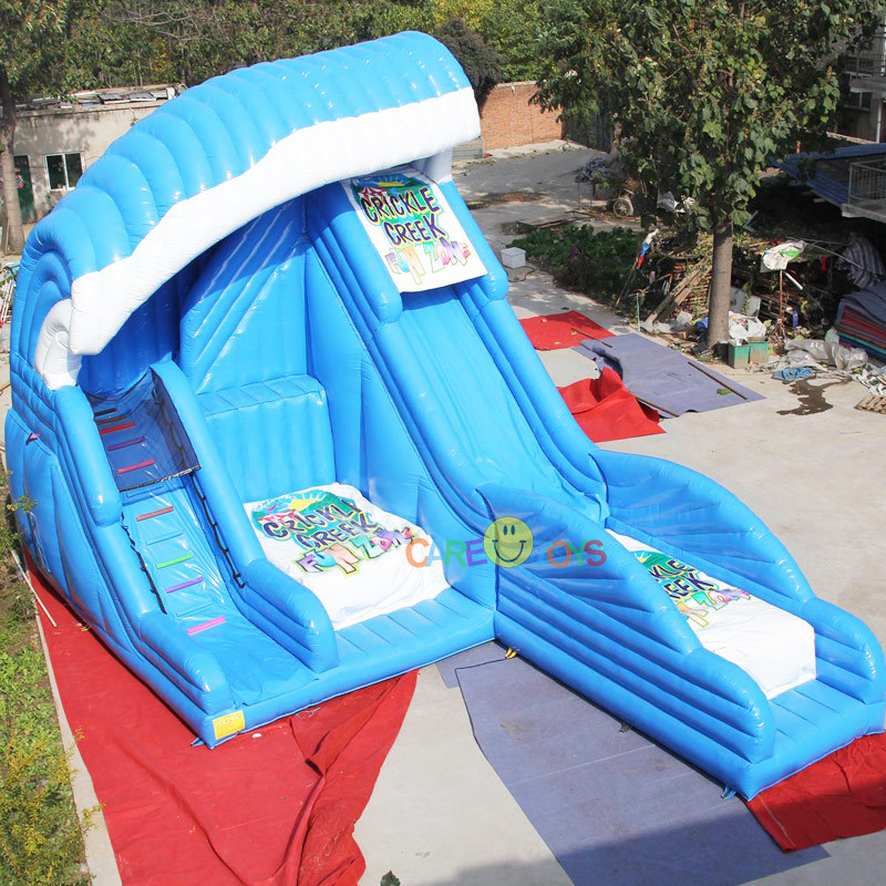 Shock Wave inflatable Stunt jump slide