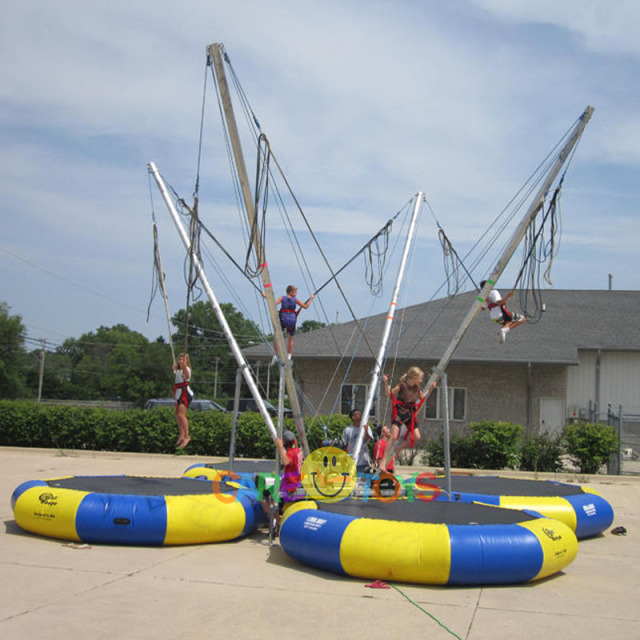 4 person Bungee jump game