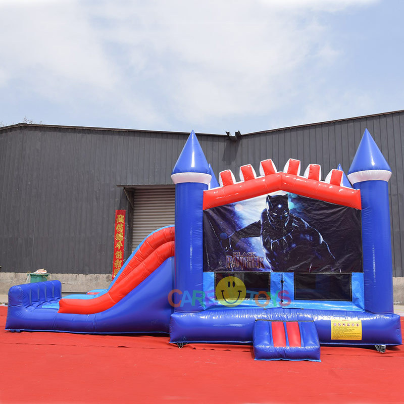 Panther Bounce Castle with slide