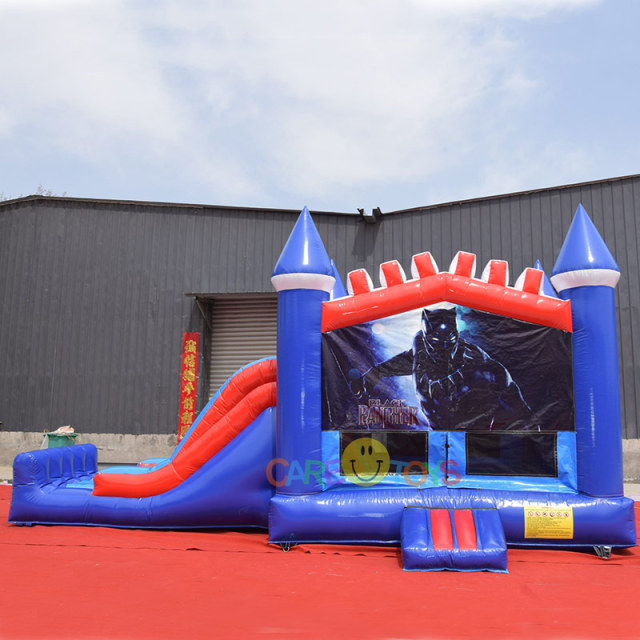 Panther Bounce Castle with slide