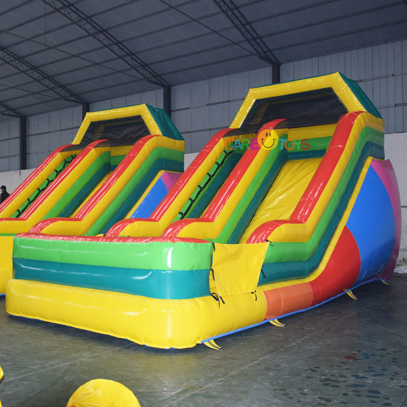 Commercial PVC kids inflatable slide