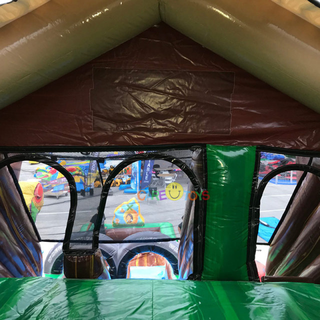 Giant Inflatable tree house slide