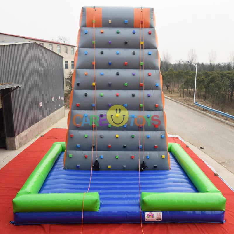 outdoor kids Inflatable climbing wall