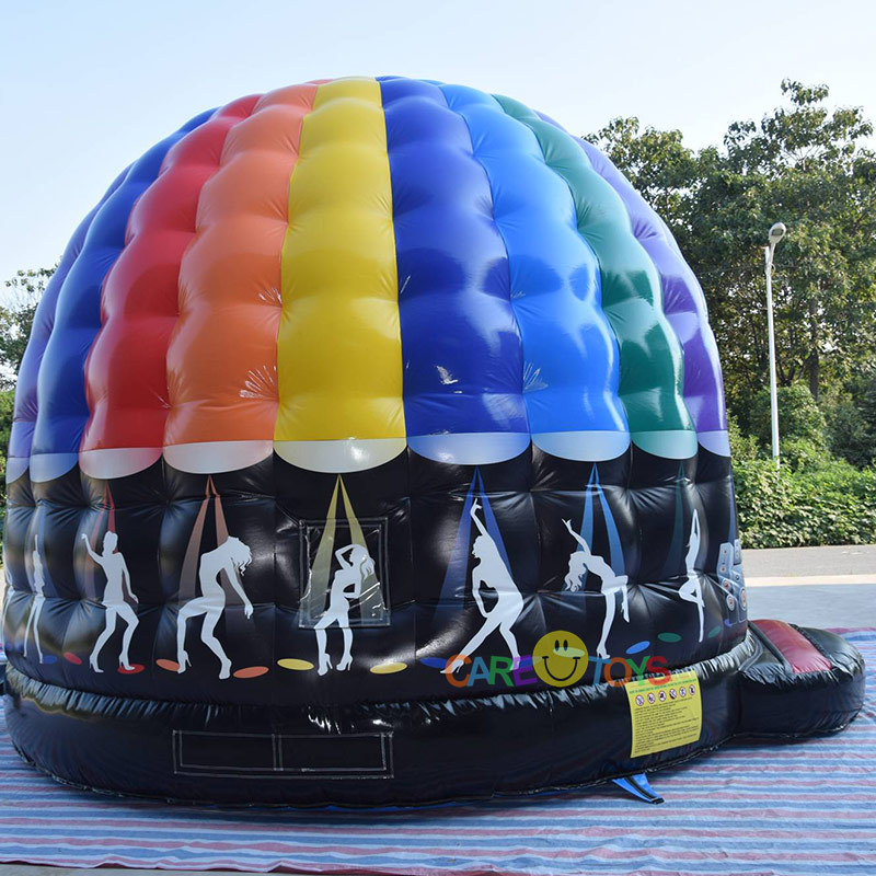 Inflatable Disco party time bouncy castle