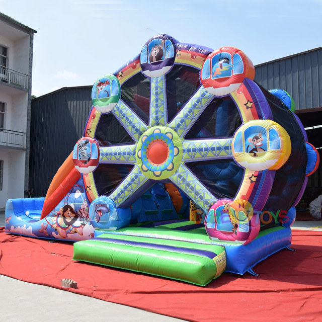 Ferris Wheel Bouncing Castle with slide