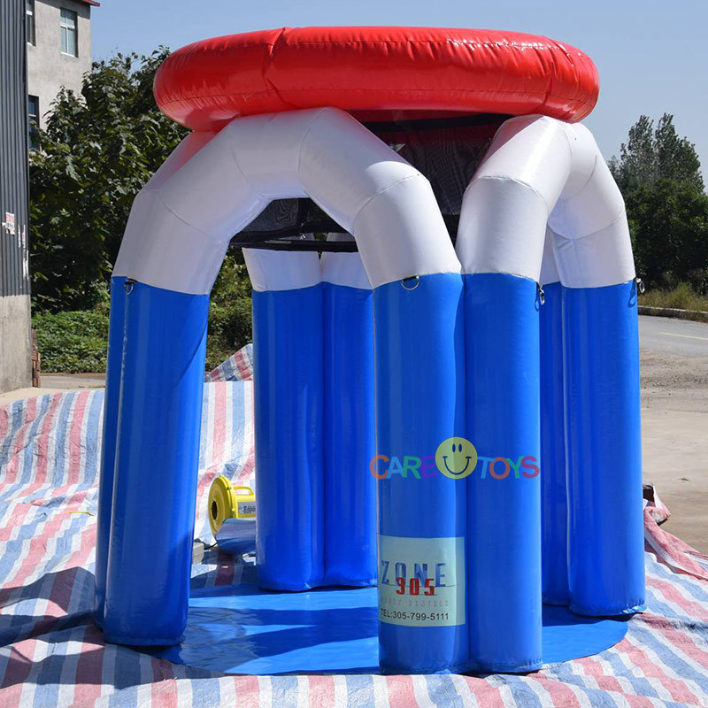 Giant 8ft Tall Inflatable basketball hoop