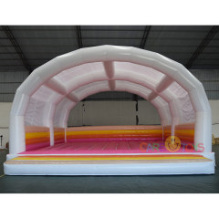 Custom Large wedding inflatable castle with arch roof