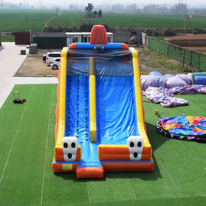 giant farm rubbit inflatable animal slide
