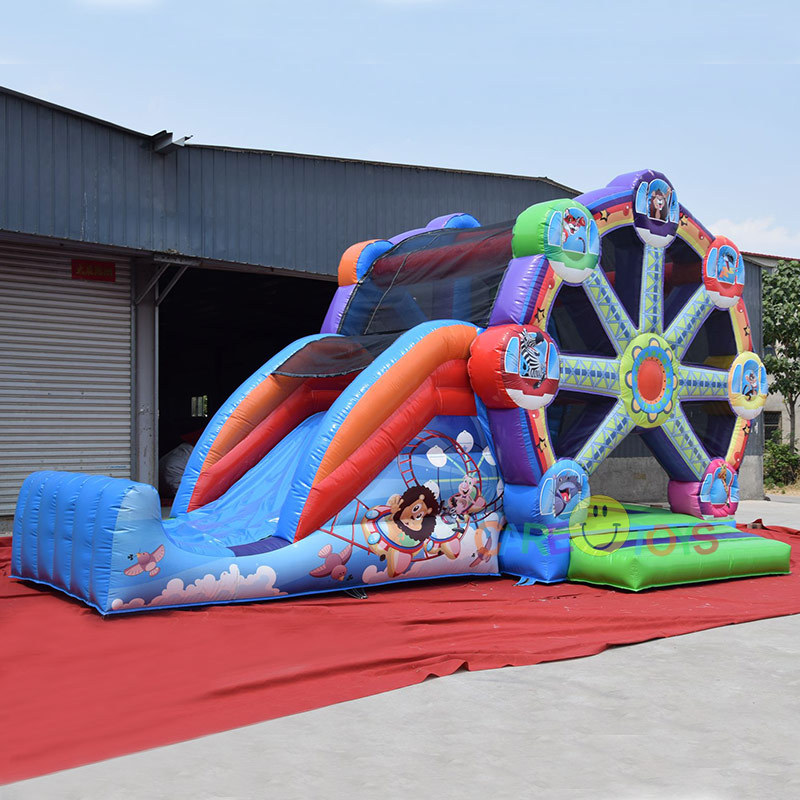 Ferris Wheel Bouncing Castle with slide