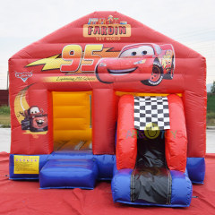 Cars bouncy castle