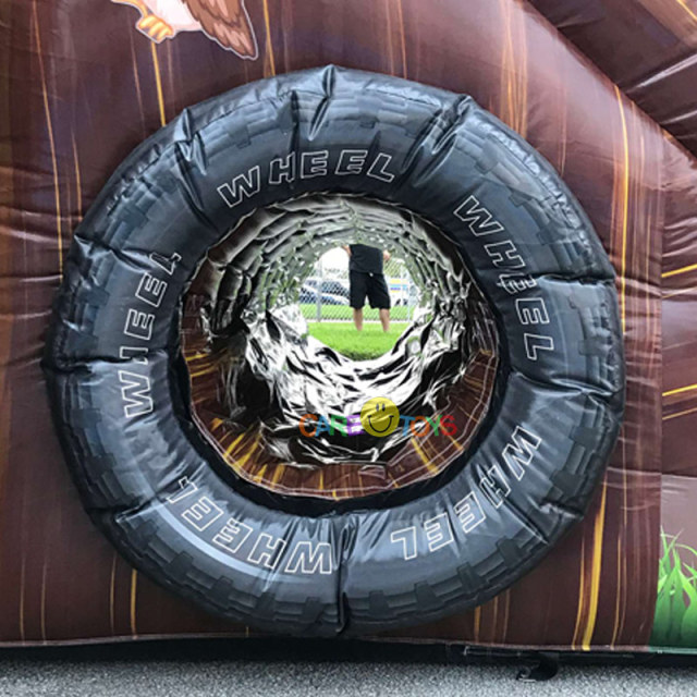 Giant Inflatable tree house slide
