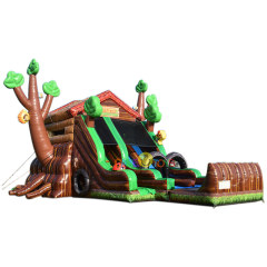 Giant Inflatable tree house slide