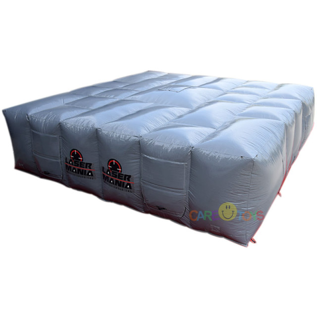 Inflatable laser tag maze