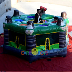 Inflatable whack a mole