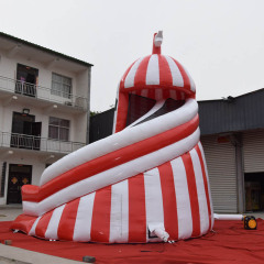 light tower inflatable slide