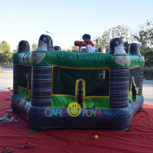 Inflatable whack a mole