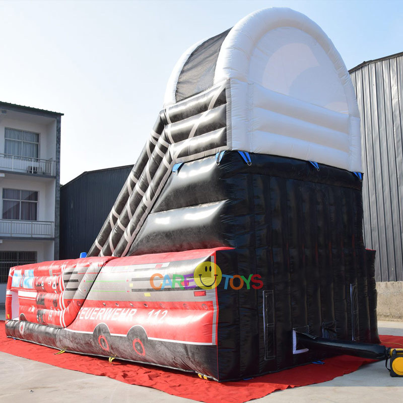 Smaller Fire Truck inflatable slide
