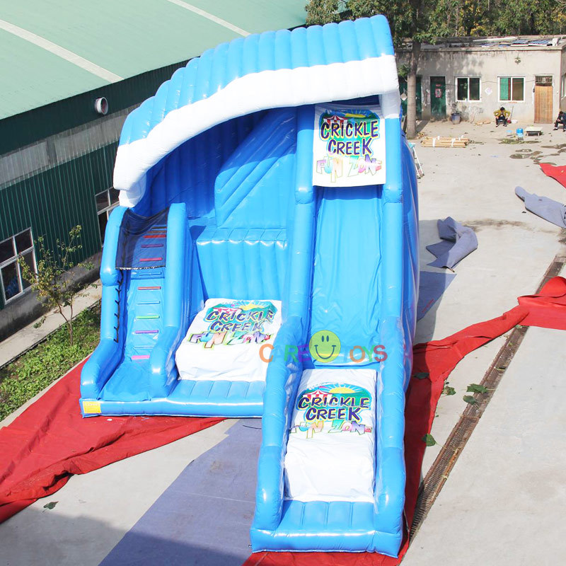 Shock Wave inflatable Stunt jump slide