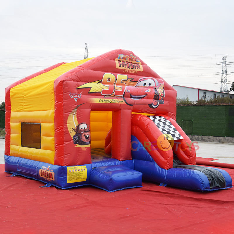 Cars bouncy castle
