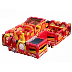 small indoor children inflatable theme park