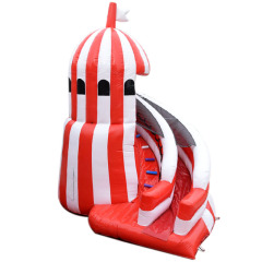 light tower inflatable slide