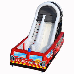 Smaller Fire Truck inflatable slide