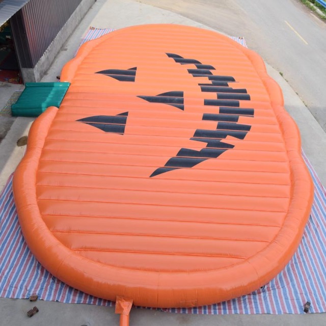 Giant Pumpkin Inflatable bounce pad