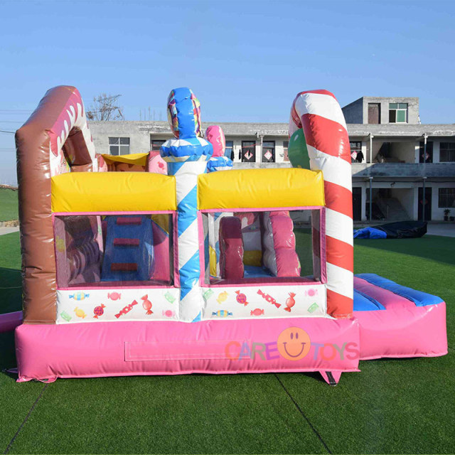 Sweet Candy Land Inflatable Play Center For Kids