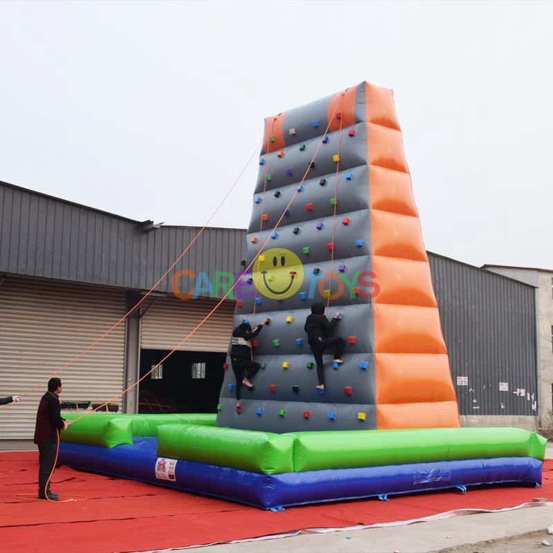 outdoor kids Inflatable climbing wall