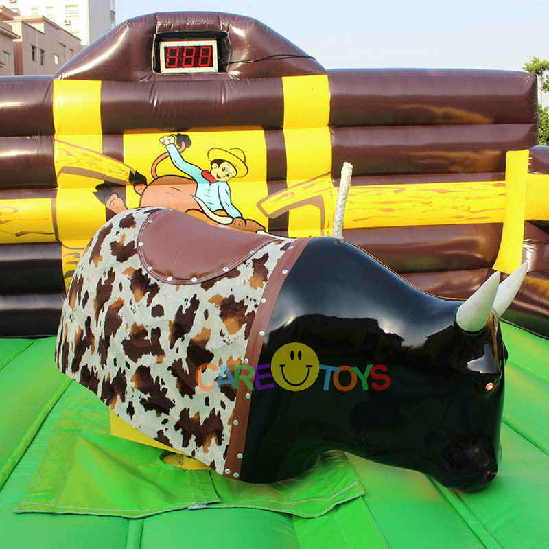 Western Cowboy Rodeo Bull