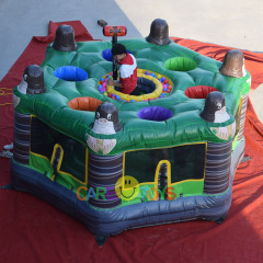 Inflatable whack a mole