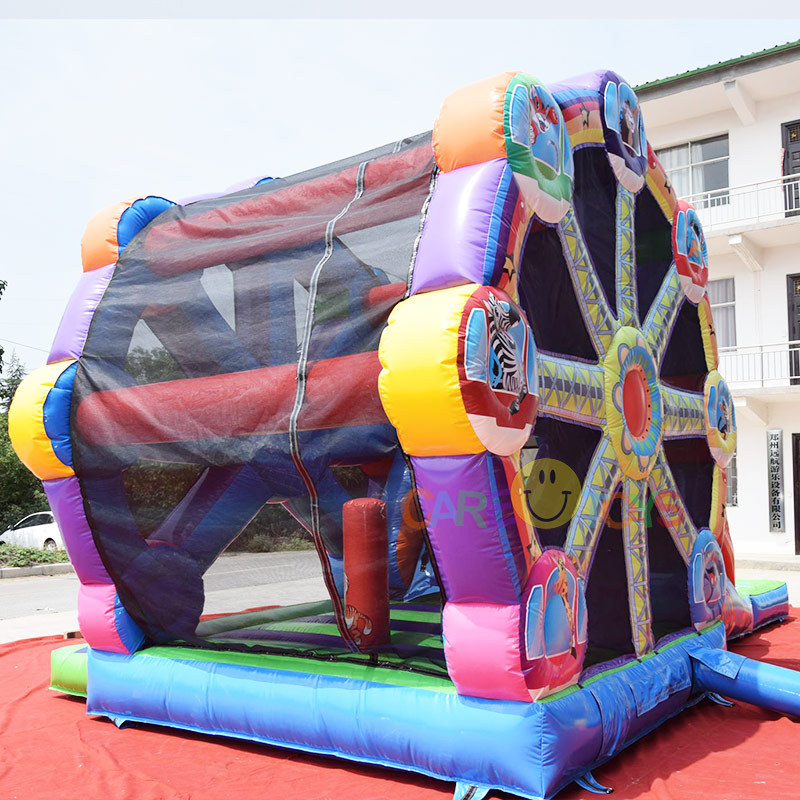 Ferris Wheel Inflatable Bouncer with pool water slide
