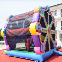 Ferris Wheel Inflatable Bouncer with pool water slide