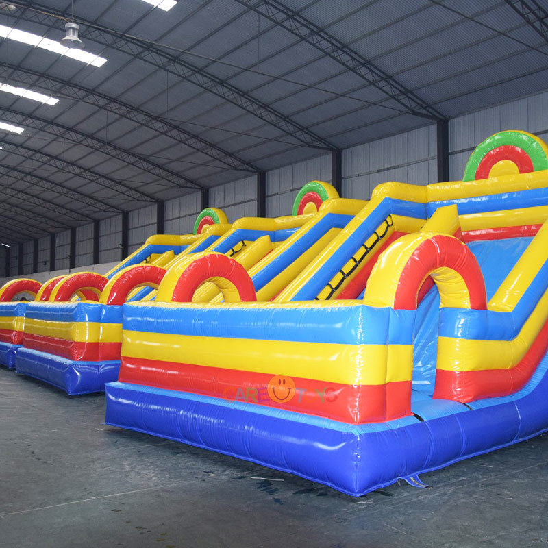 Outdoor children commercial inflatable slide