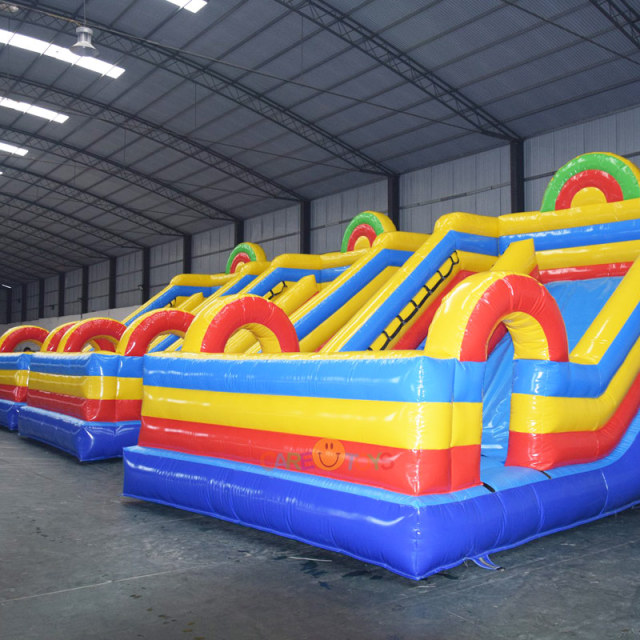 Outdoor children commercial inflatable slide