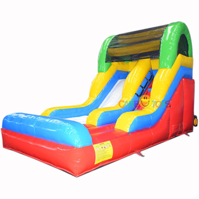 cheap mini toddlers inflatable slide